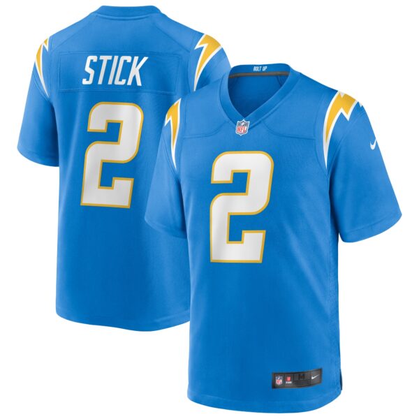 Men’s Los Angeles Chargers Easton Stick Nike Powder Blue Game Jersey