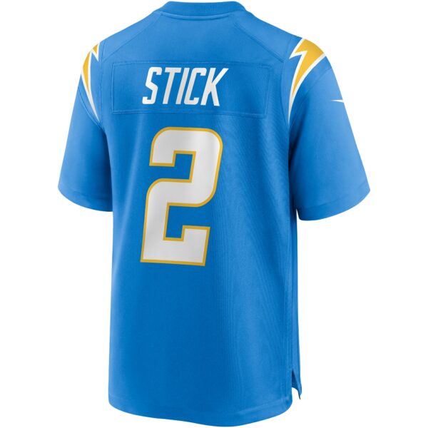 Men’s Los Angeles Chargers Easton Stick Nike Powder Blue Game Jersey