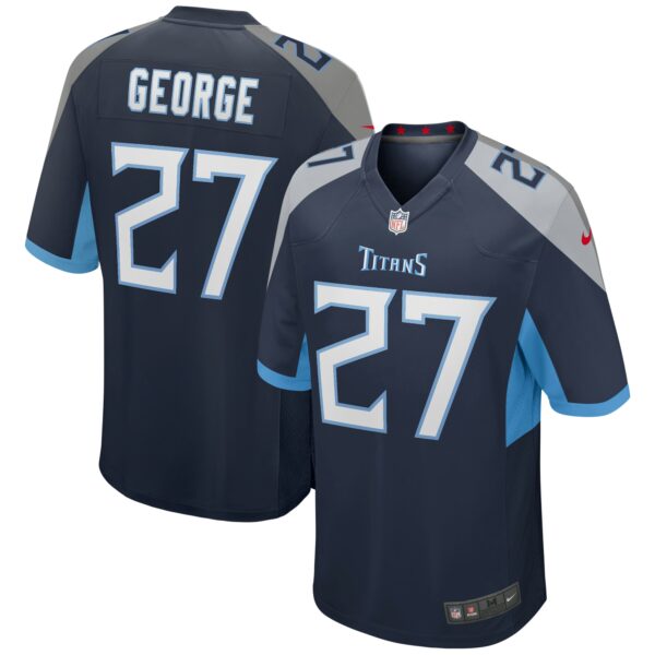 Men’s Tennessee Titans Eddie George Nike Navy Game Retired Player Jersey