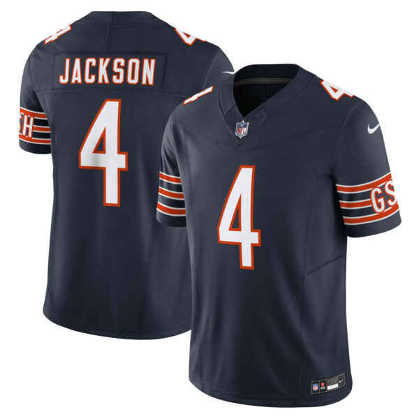 Men’s Chicago Bears Eddie Jackson Nike Navy Vapor F.U.S.E. Limited Jersey