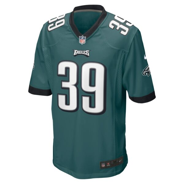 Men’s Philadelphia Eagles Eli Ricks Nike Midnight Green Team Game Jersey