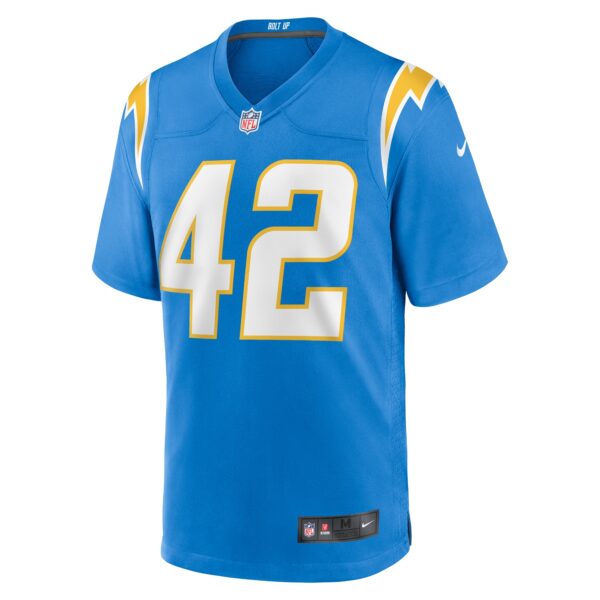 Men’s Los Angeles Chargers Elijah Dotson Nike Powder Blue Team Game Jersey