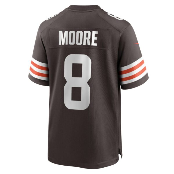 Men’s Cleveland Browns Elijah Moore Nike Brown Game Jersey