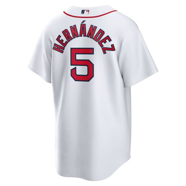 Men’s Boston Red Sox Enrique Hernandez Nike White Home Official Replica Player Jersey