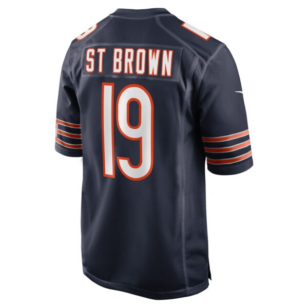 Men’s Chicago Bears Equanimeous St. Brown Nike Navy Game Player Jersey