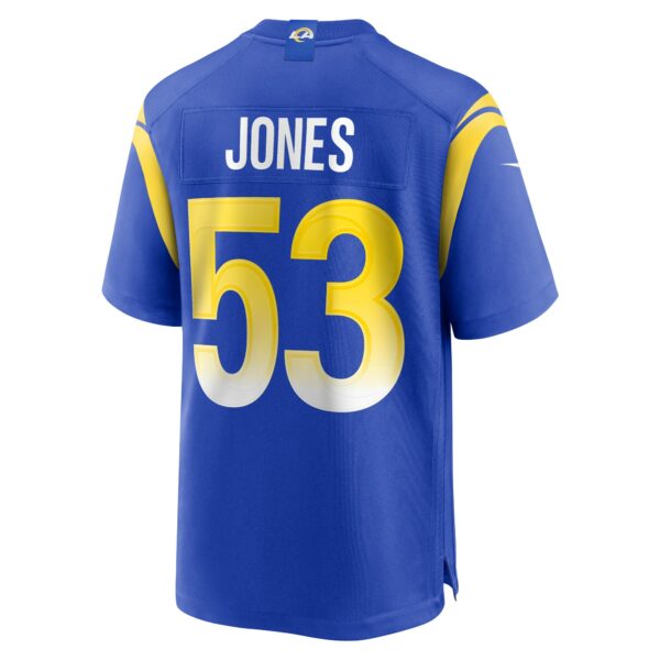 Men’s Los Angeles Rams Ernest Jones Nike Royal Team Game Player Jersey