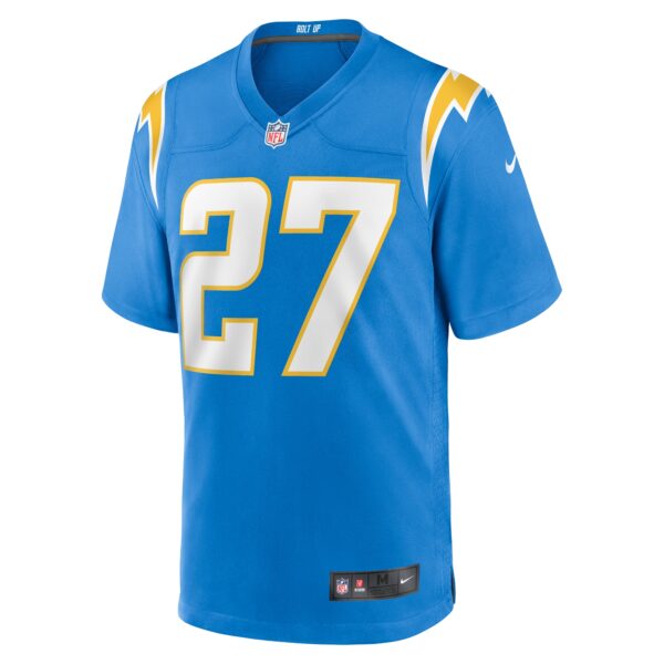 Men’s Los Angeles Chargers Essang Bassey Nike Powder Blue Game Jersey