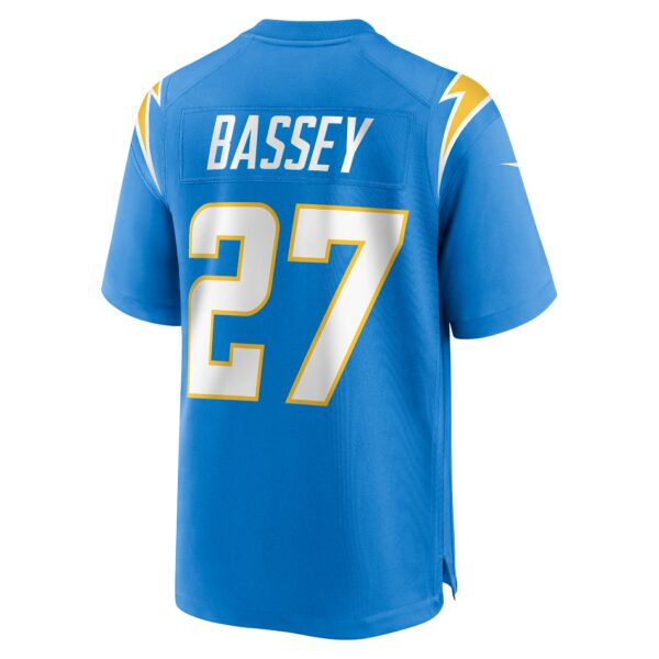 Men’s Los Angeles Chargers Essang Bassey Nike Powder Blue Game Jersey