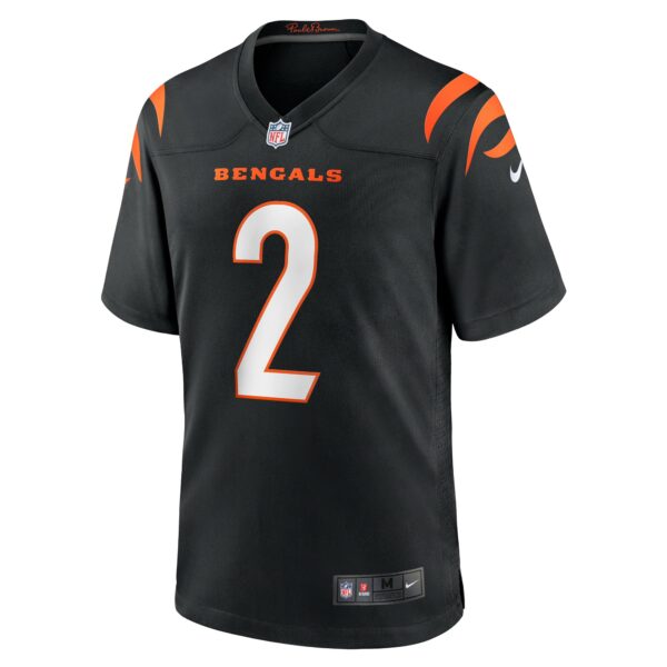 Men’s Cincinnati Bengals Evan McPherson Nike Black Game Jersey