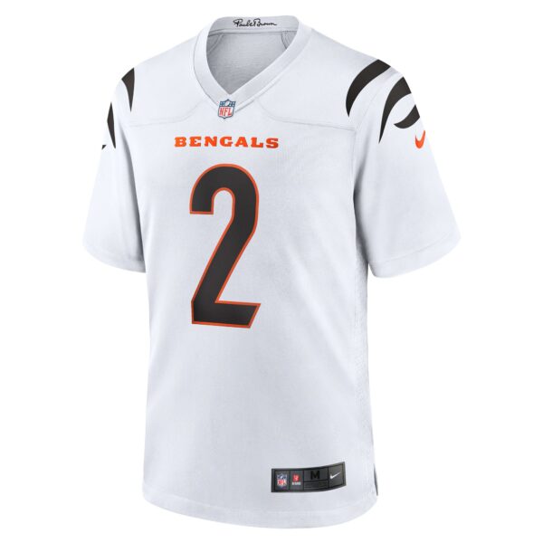 Men’s Cincinnati Bengals Evan McPherson Nike White Game Player Jersey