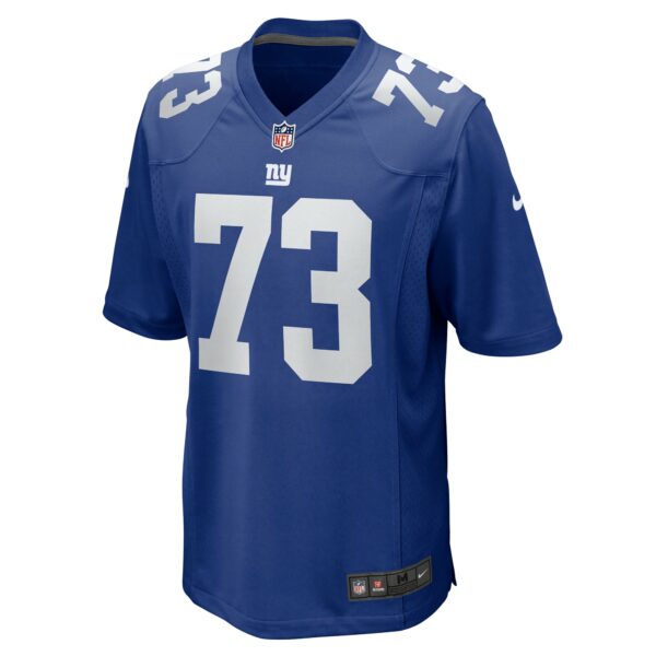 Men’s New York Giants Evan Neal Nike Royal Player Game Jersey