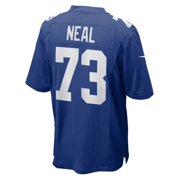 Men’s New York Giants Evan Neal Nike Royal Player Game Jersey