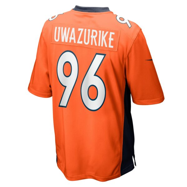 Men’s Denver Broncos Eyioma Uwazurike Nike Orange Game Player Jersey