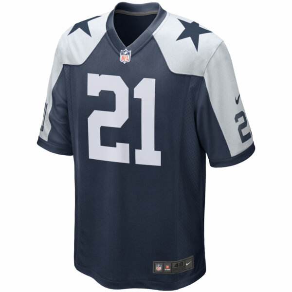 Men’s Dallas Cowboys Ezekiel Elliott Nike Navy Alternate Game Team Jersey