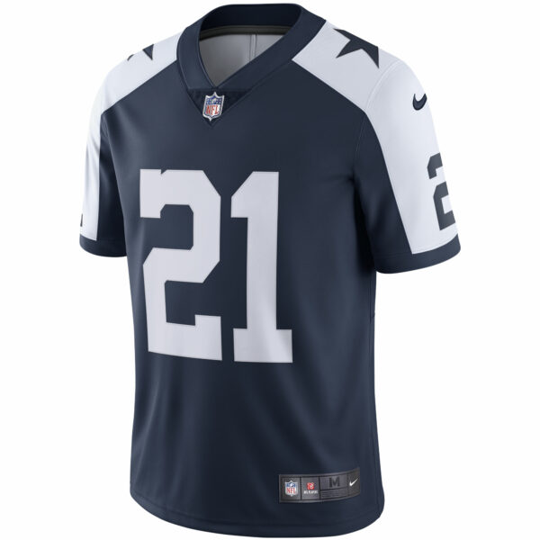 Men’s Dallas Cowboys Ezekiel Elliott Nike Navy Alternate Vapor Limited Jersey