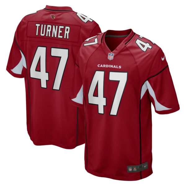 Men’s Arizona Cardinals Ezekiel Turner Nike Cardinal Game Jersey