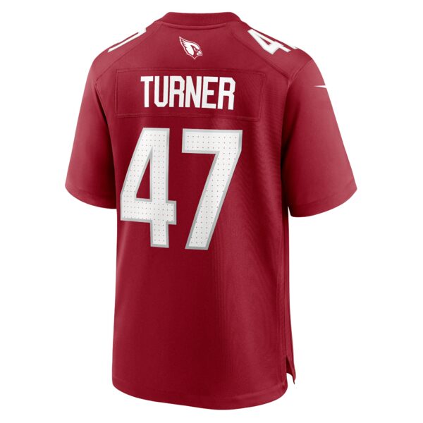 Men’s Arizona Cardinals Ezekiel Turner Nike Cardinal Team Game Jersey