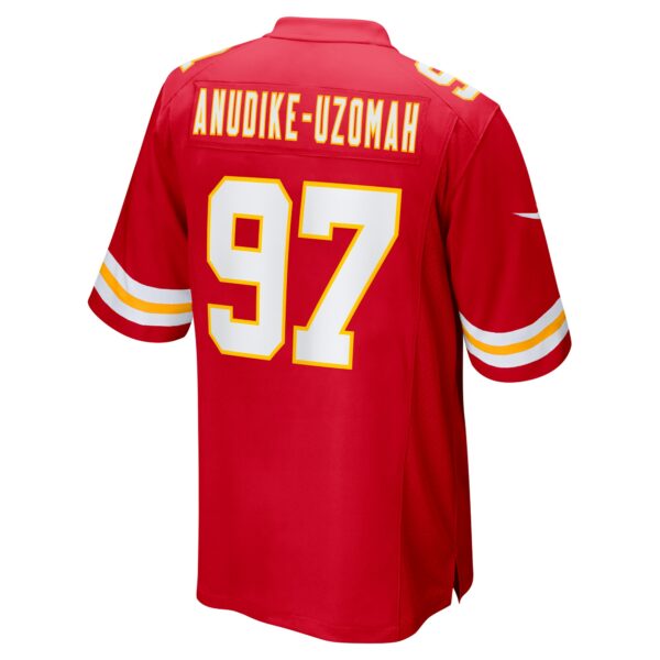 Men’s Kansas City Chiefs Felix Anudike-Uzomah Nike Red 2023 NFL Draft First Round Pick Game Jersey