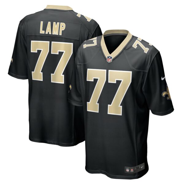 Men’s New Orleans Saints Forrest Lamp Nike Black Game Player Jersey