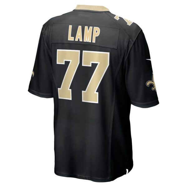 Men’s New Orleans Saints Forrest Lamp Nike Black Game Player Jersey