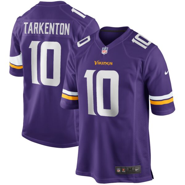 Men’s Minnesota Vikings Fran Tarkenton Nike Purple Game Retired Player Jersey