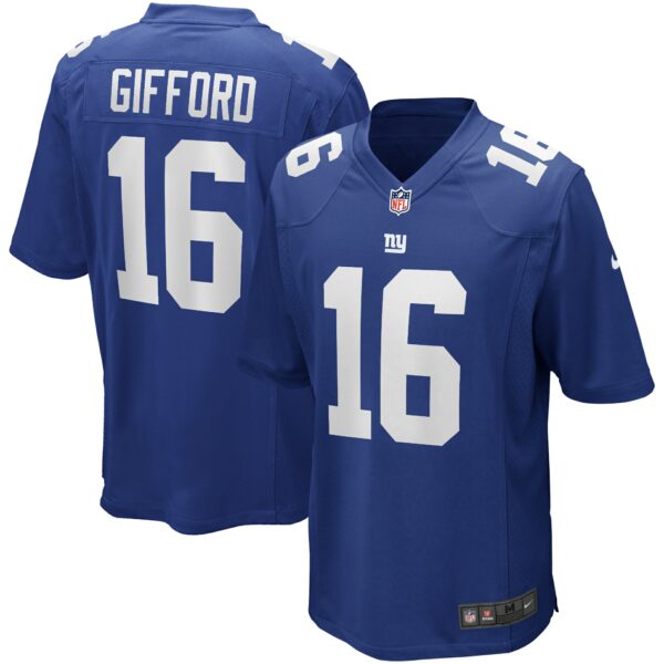 Men’s New York Giants Frank Gifford Nike Royal Game Retired Player Jersey