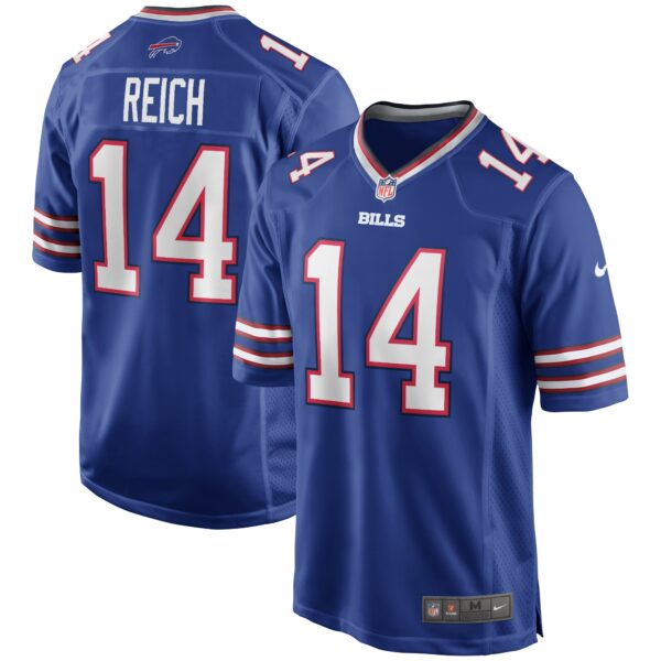 Men’s Buffalo Bills Frank Reich Nike Royal Game Retired Player Jersey