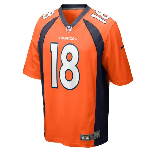 Men’s Denver Broncos Frank Tripucka Nike Orange Retired Player Jersey