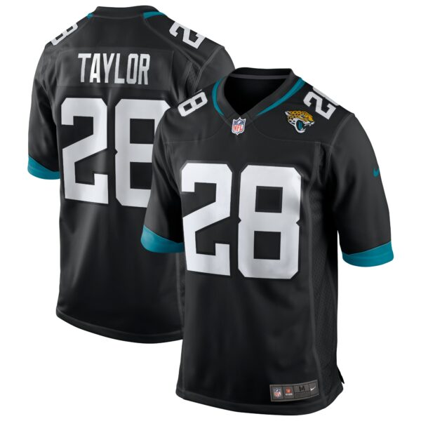 Men’s Jacksonville Jaguars Fred Taylor Nike Black Game Retired Player Jersey