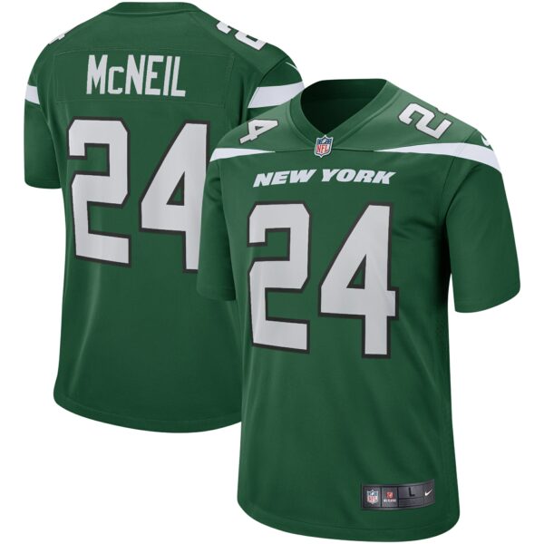 Men’s New York Jets Freeman McNeil Nike Gotham Green Game Retired Player Jersey