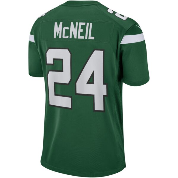 Men’s New York Jets Freeman McNeil Nike Gotham Green Game Retired Player Jersey