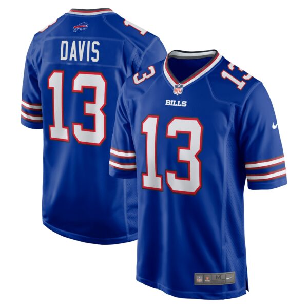 Men’s Buffalo Bills Gabriel Davis Nike Royal Team Game Player Jersey