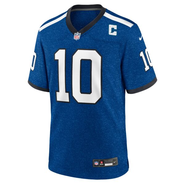 Men’s Indianapolis Colts Gardner Minshew Nike Royal Indiana Nights Alternate Game Jersey