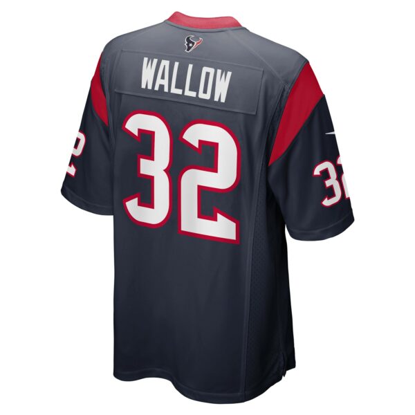 Men’s Houston Texans Garret Wallow Nike Navy Game Jersey