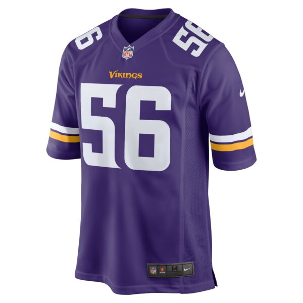 Men’s Minnesota Vikings Garrett Bradbury Nike Purple Game Jersey