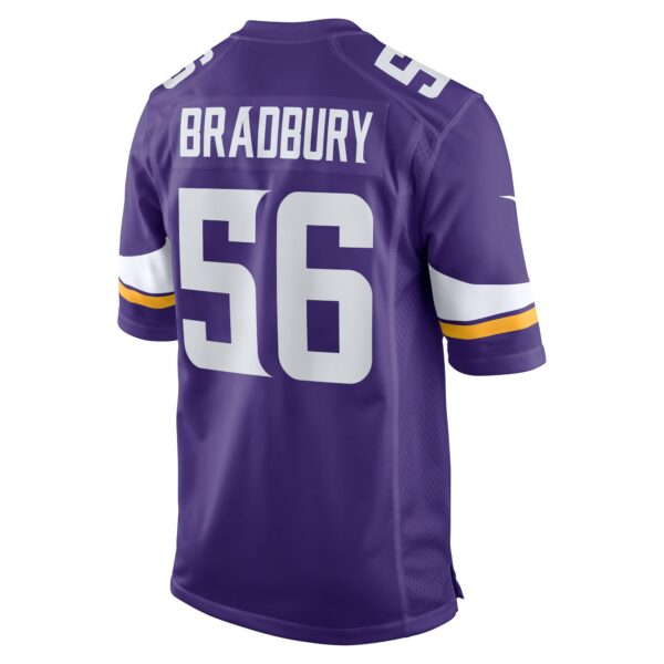 Men’s Minnesota Vikings Garrett Bradbury Nike Purple Game Jersey