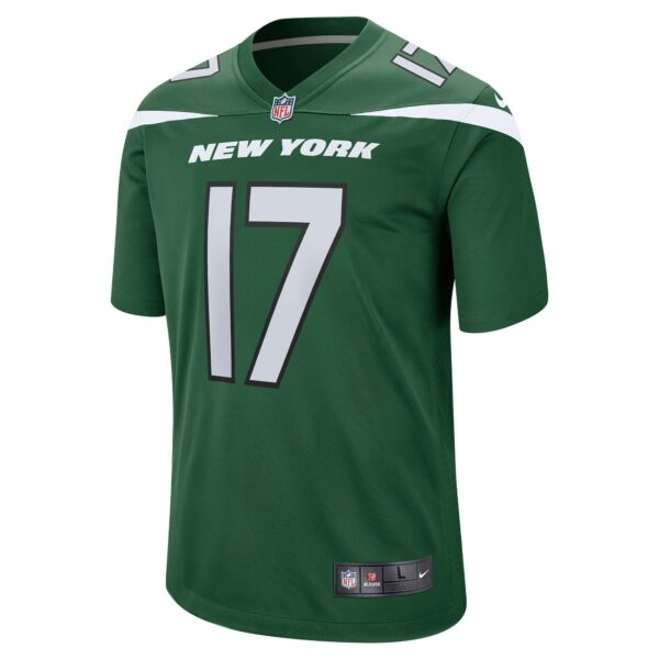 Men’s New York Jets Garrett Wilson Nike Green Player Game Jersey