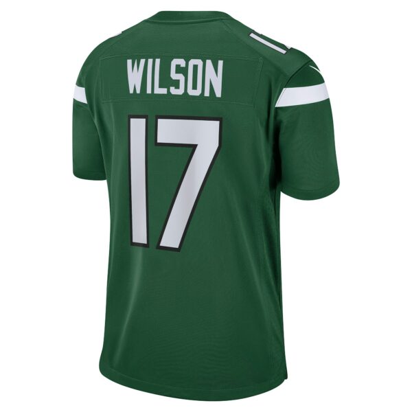 Men’s New York Jets Garrett Wilson Nike Green Player Game Jersey