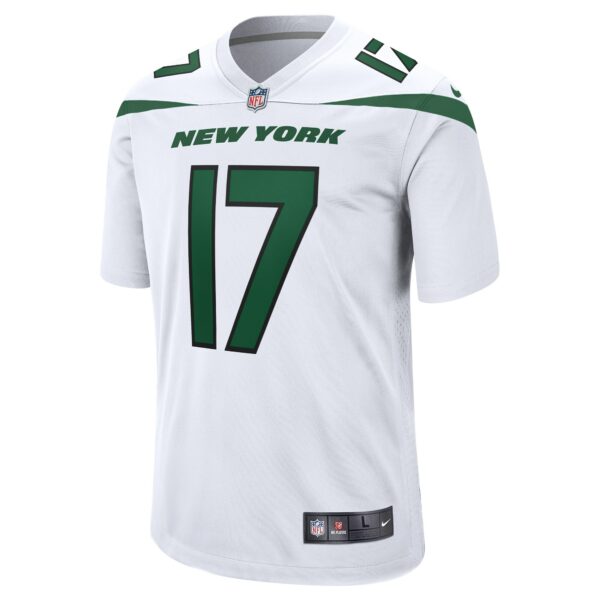 Men’s New York Jets Garrett Wilson Nike White Game Player Jersey