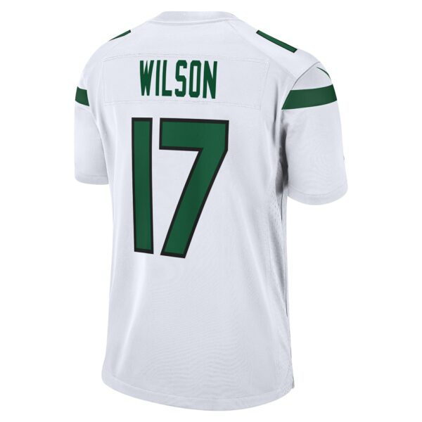 Men’s New York Jets Garrett Wilson Nike White Game Player Jersey