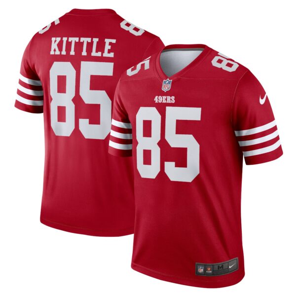 Men’s San Francisco 49ers George Kittle Nike Scarlet Legend Jersey