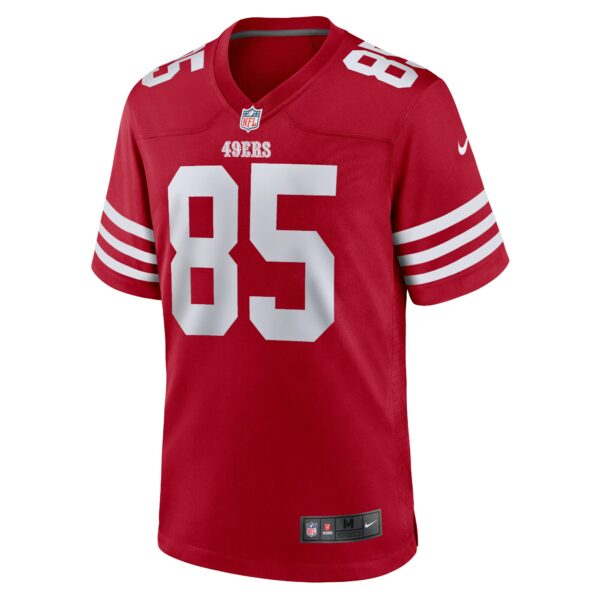 Men’s San Francisco 49ers George Kittle Nike Scarlet Player Game Jersey