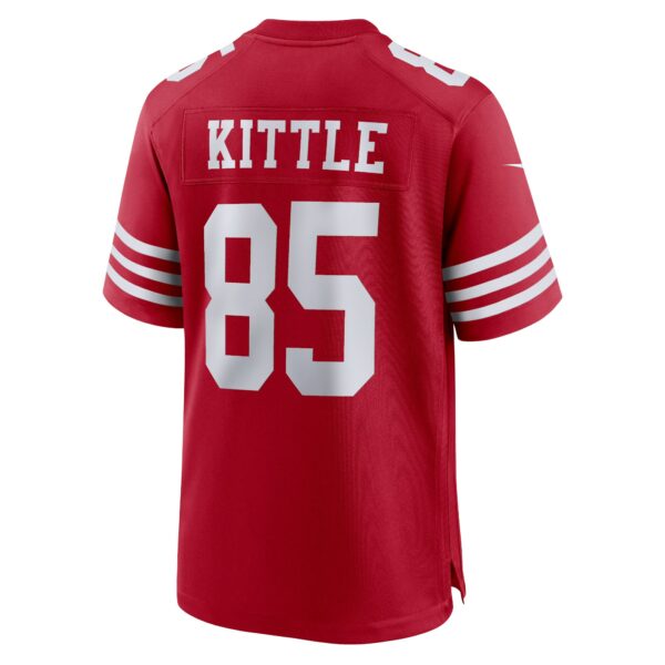 Men’s San Francisco 49ers George Kittle Nike Scarlet Player Game Jersey