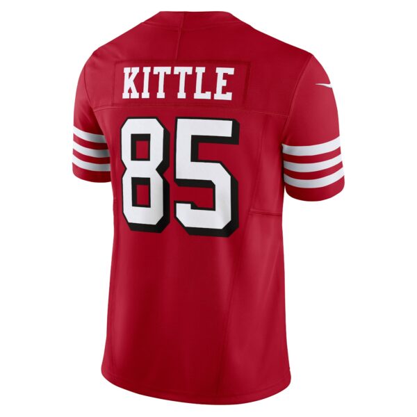 Men’s San Francisco 49ers George Kittle Nike Scarlet Vapor F.U.S.E. Limited Jersey