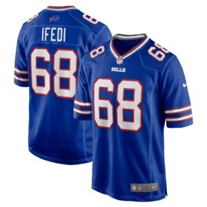 Men's Buffalo Bills Germain Ifedi Nike Royal Team Game Jersey