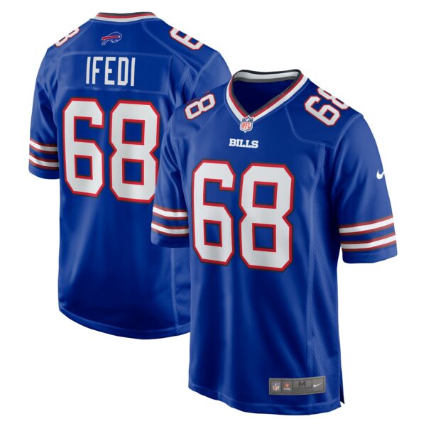 Men’s Buffalo Bills Germain Ifedi Nike Royal Team Game Jersey