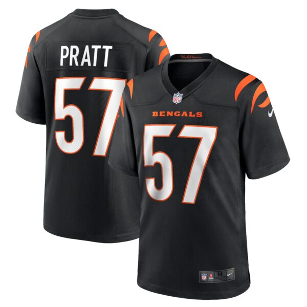 Men’s Cincinnati Bengals Germaine Pratt Nike Black Game Jersey