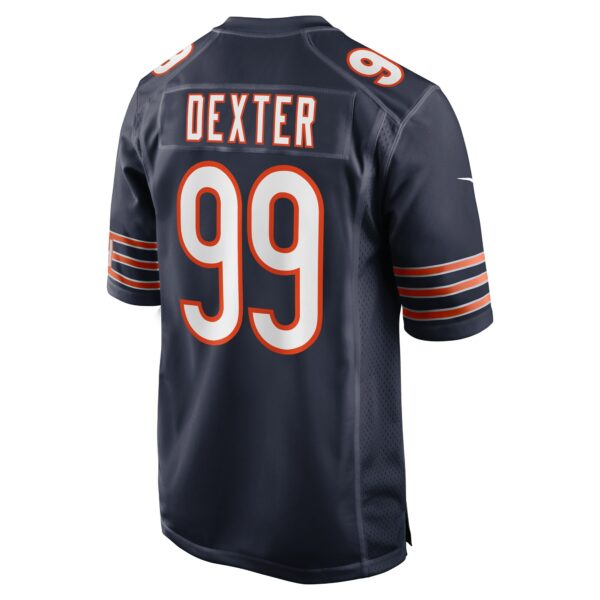 Men’s Chicago Bears Gervon Dexter Sr Nike Navy Team Game Jersey