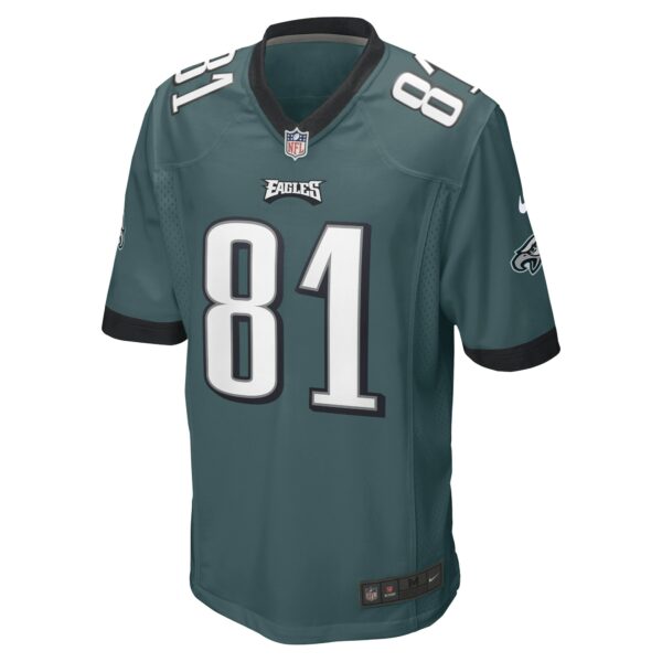 Men’s Philadelphia Eagles Grant Calcaterra Nike Midnight Green Game Player Jersey