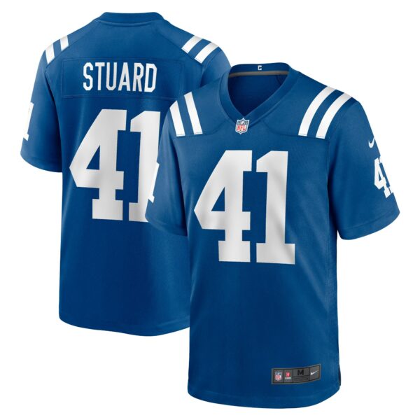 Men’s Indianapolis Colts Grant Stuard Nike Royal Game Player Jersey